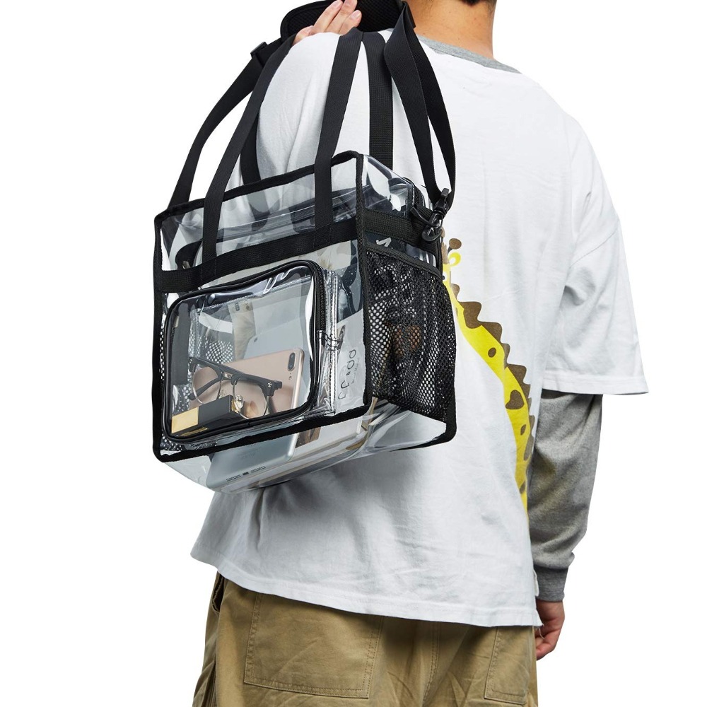 Women Bags For Work - Clear Tote Bag Heavy Duty Plastic