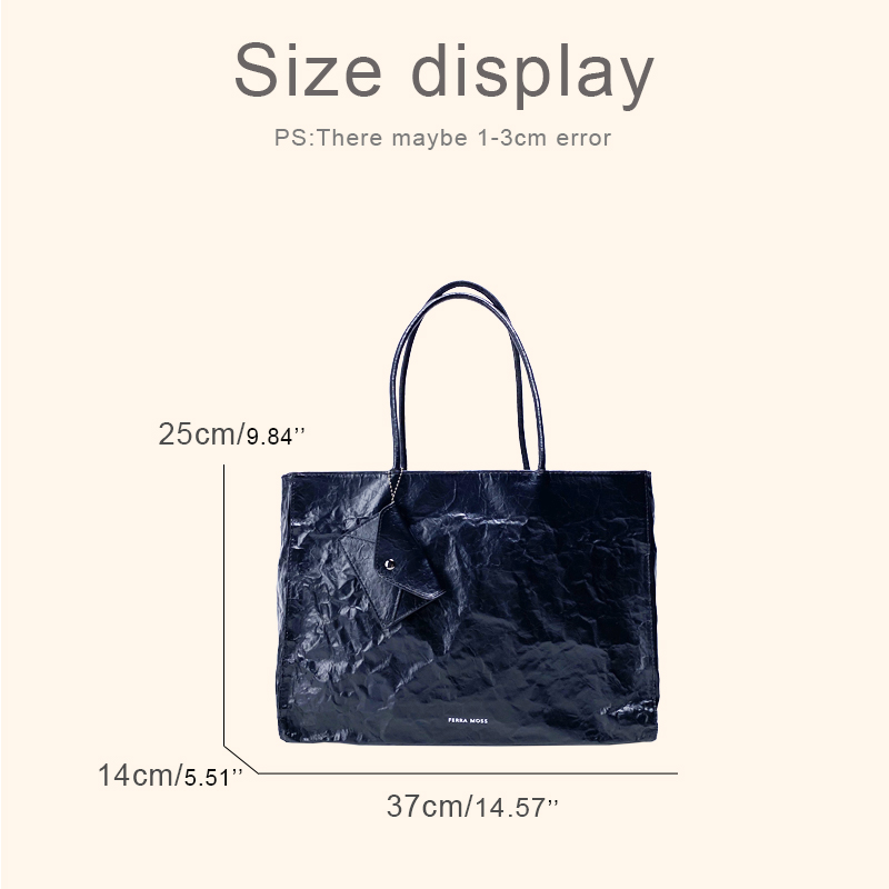 Korean Casual Kraft Paper Tote - огляд і ціна Women Bags On Sale