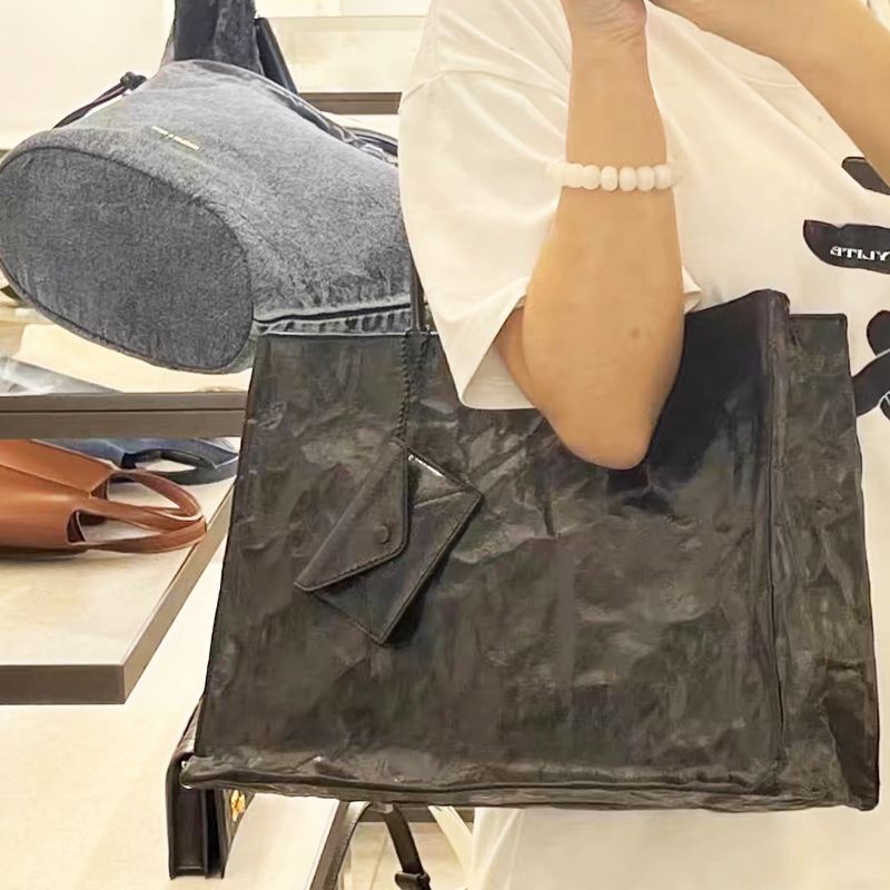 Korean Casual Kraft Paper Tote - огляд і ціна Women Bags On Sale
