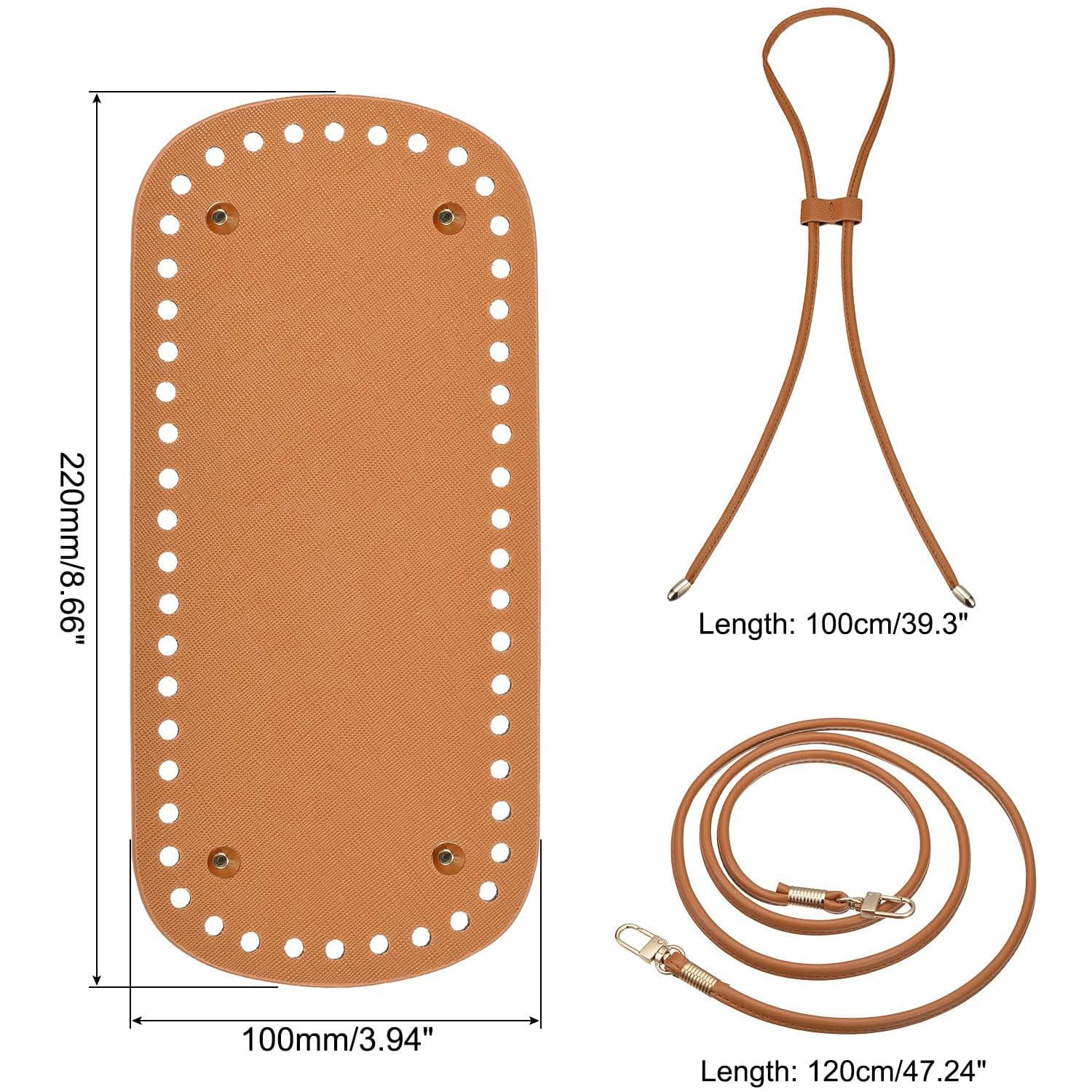 3Pcs DIY Purse Making Kit with - огляд і ціна Crochet Market Bag