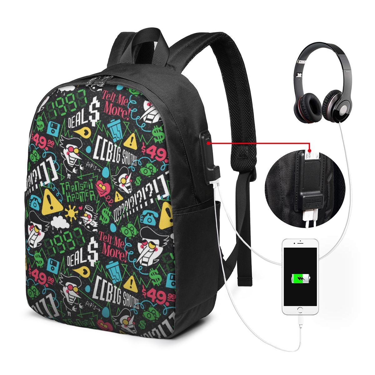 Deltarune SPAMTON G Backpack T - огляд і ціна Women Bags For Women