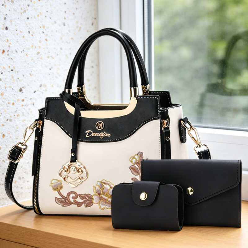 3-piece set of high-quality em - огляд і ціна Women Bags For Work