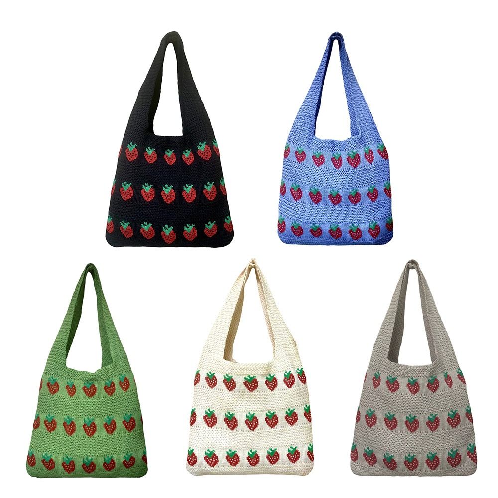 Knitted Design Women Handbag L - огляд і ціна Crochet Market Bag