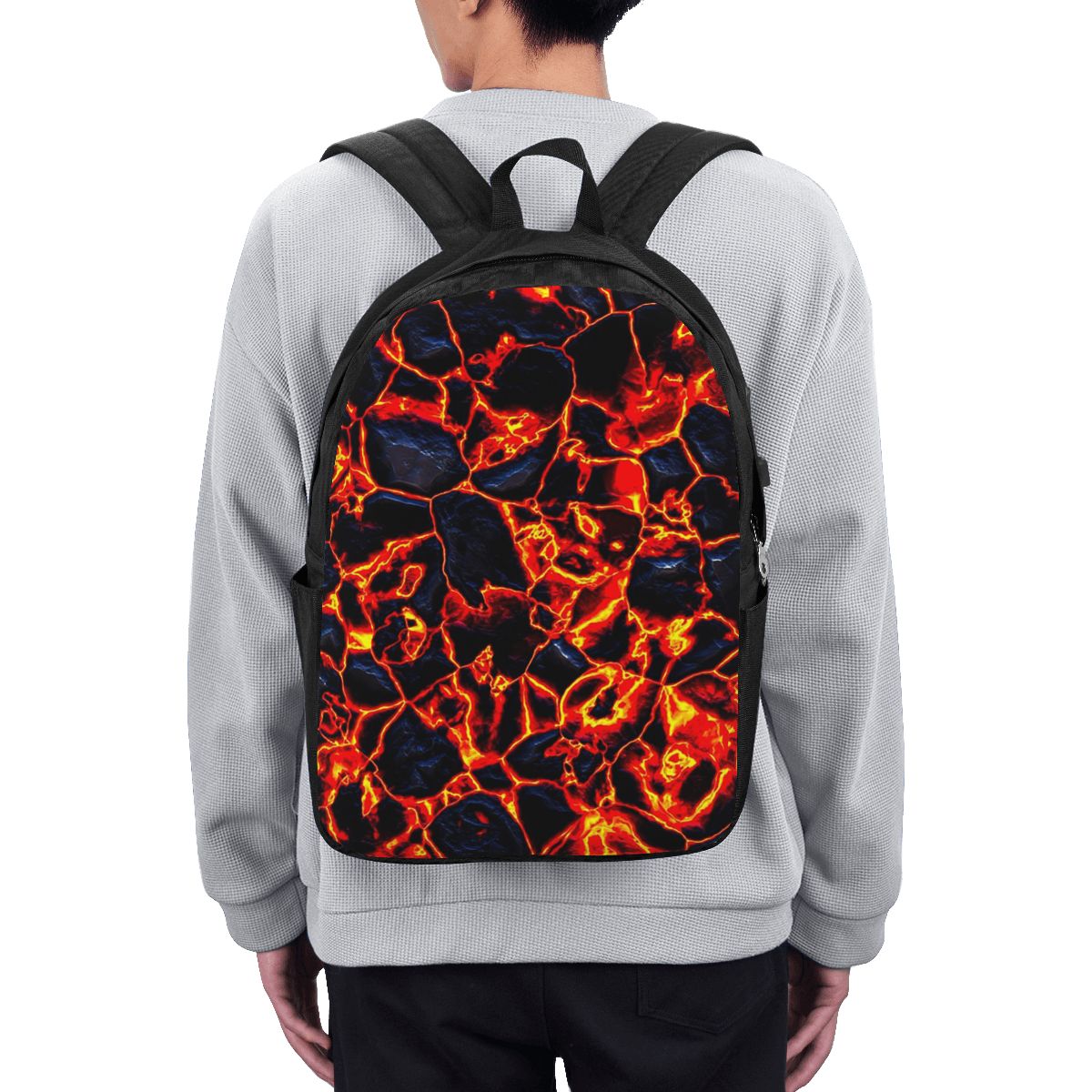 Magma Volcano Lava Fire Backpa - огляд і ціна Women Bags For Women