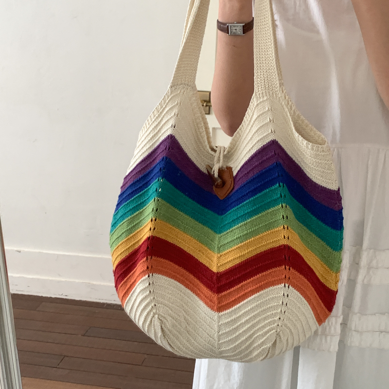 2026 Summer Travel Market rain - огляд і ціна Crochet Market Bag