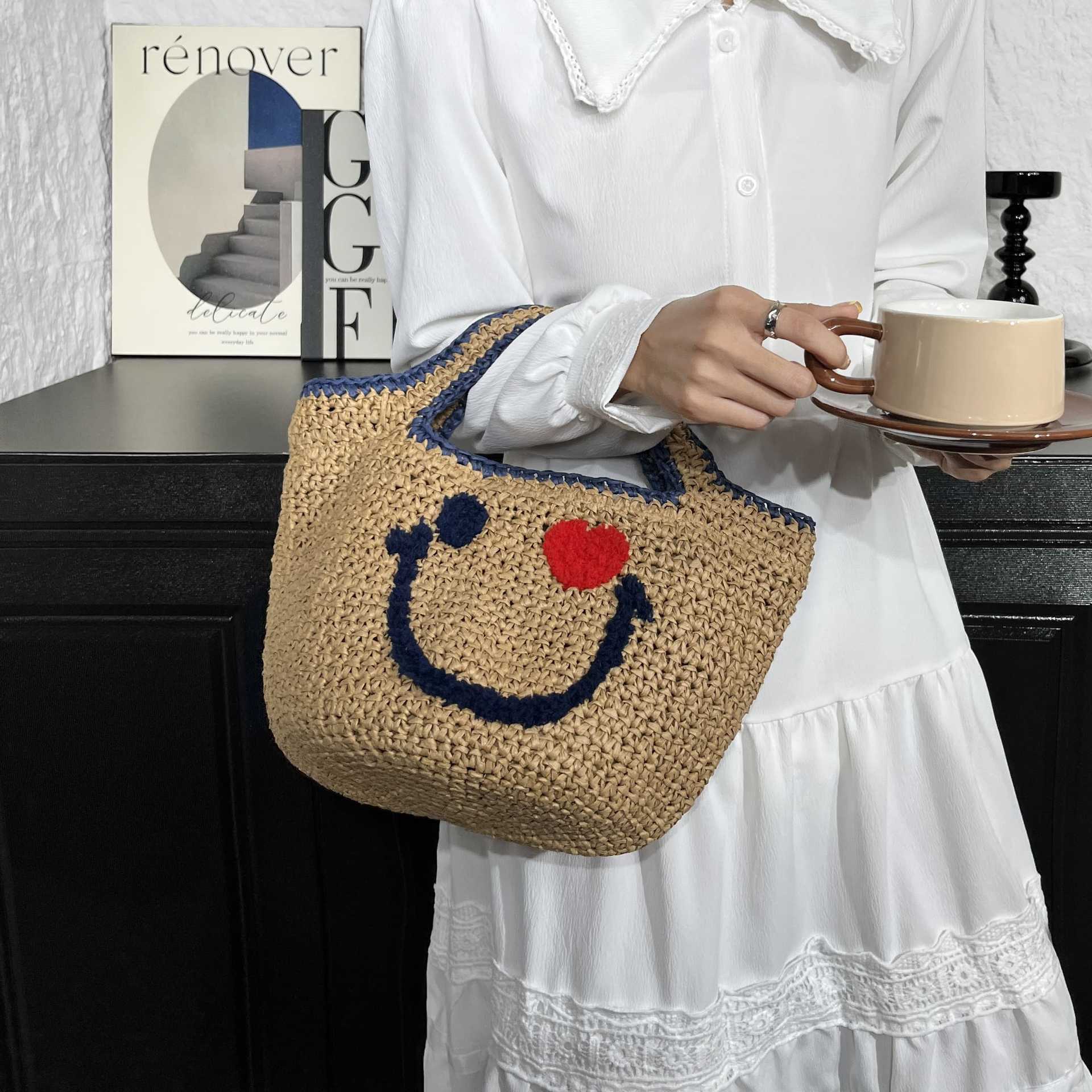 New Basket Straw Woven Handbag - огляд і ціна Women'S Bags Top 10