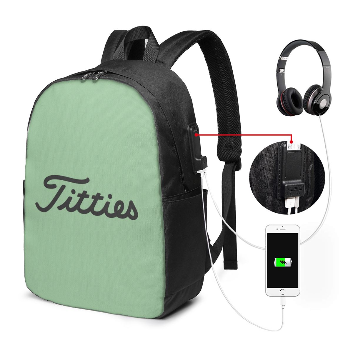 Titties Golf Ball Backpack Tra - огляд і ціна Women Bags For Women