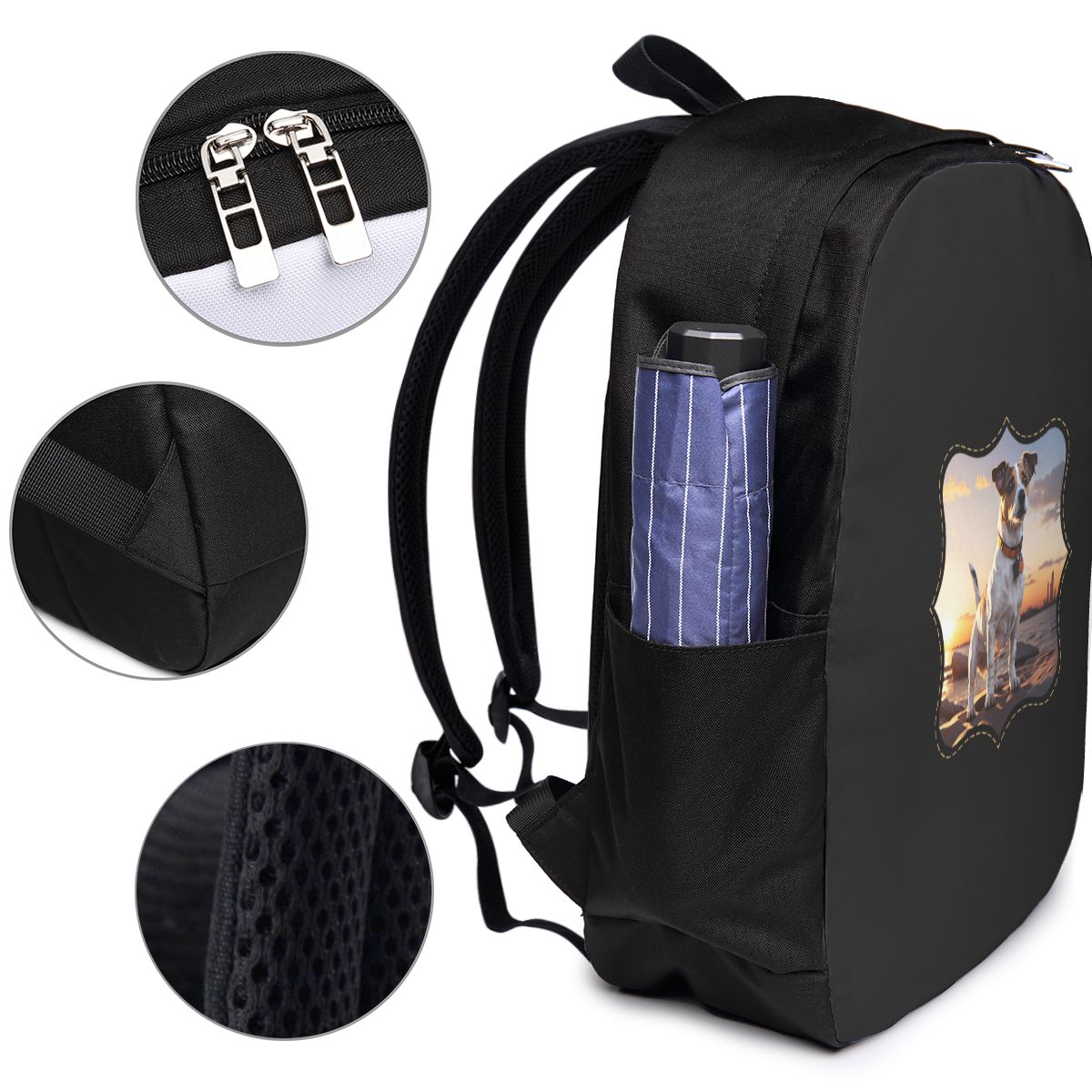 Jack Russell Dog At Sunset Bac - огляд і ціна Women Bags For Women
