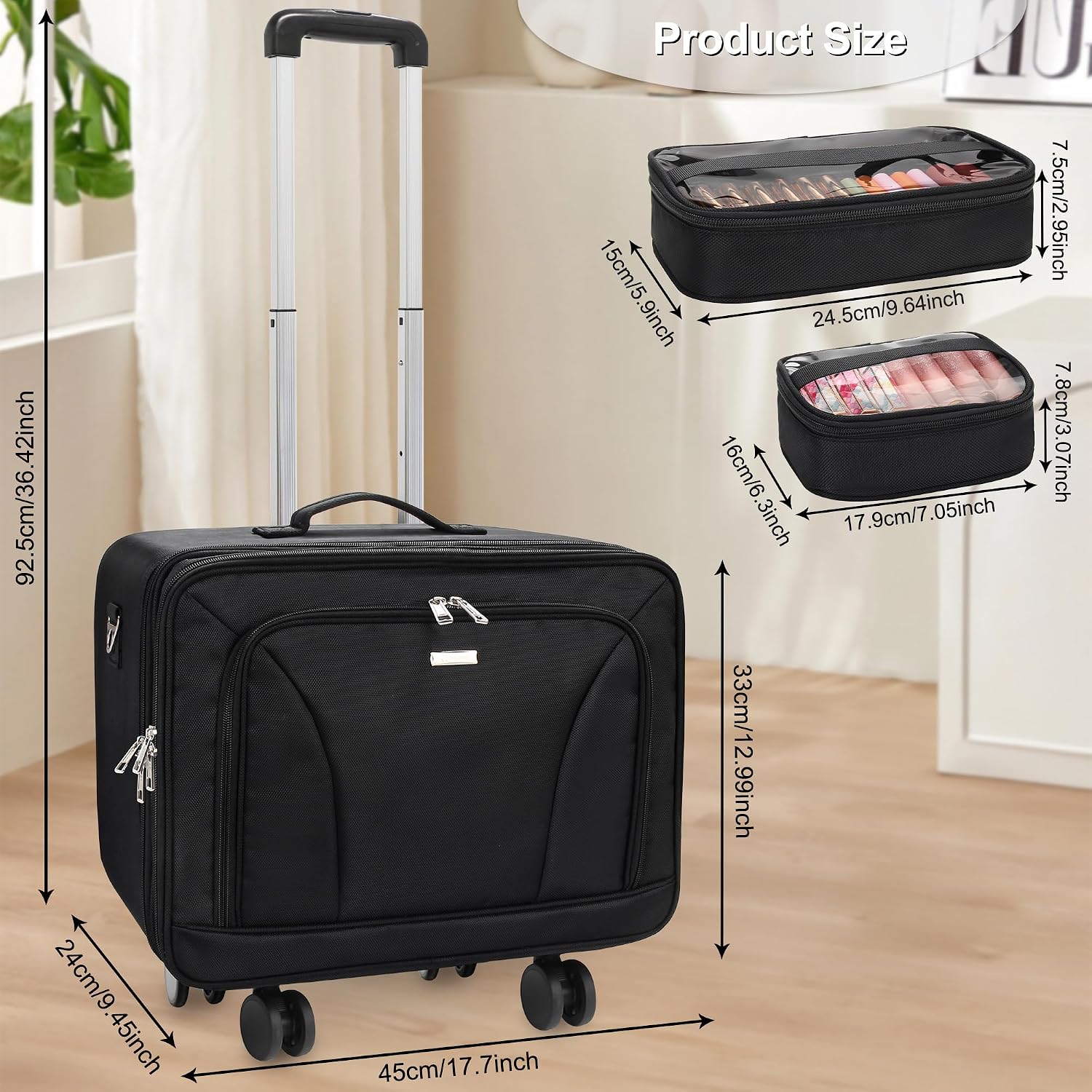 Extra Large Rolling Makeup Tra - огляд і ціна Women Bags For Women